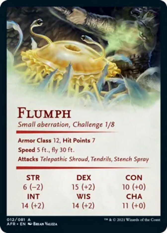 Flumph Art Card [Dungeons & Dragons: Adventures in the Forgotten Realms Art Series]-2