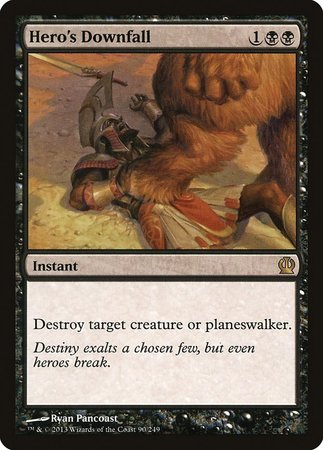 Hero's Downfall [Theros]-1