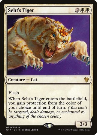 Seht's Tiger [Commander 2017]-1
