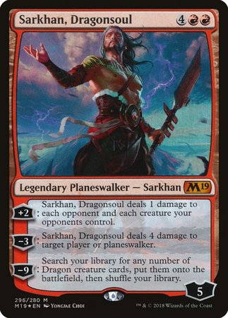 Sarkhan, Dragonsoul [Core Set 2019]-1