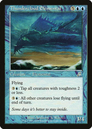 Thundercloud Elemental [Scourge]-1