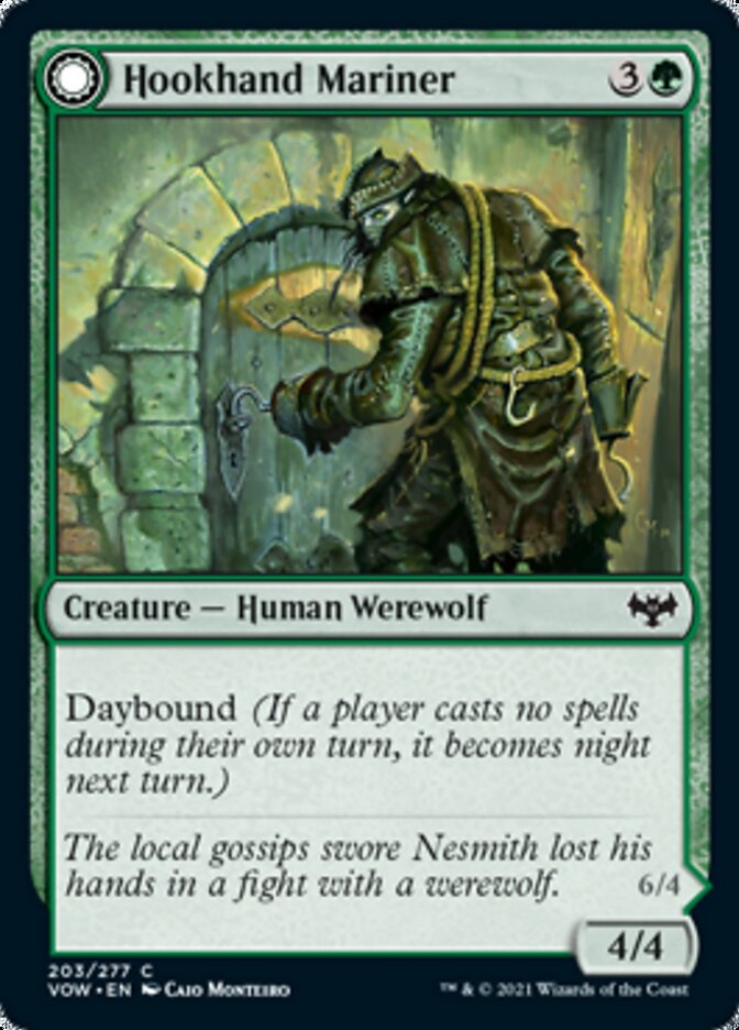Hookhand Mariner // Riphook Raider [Innistrad: Crimson Vow]-1