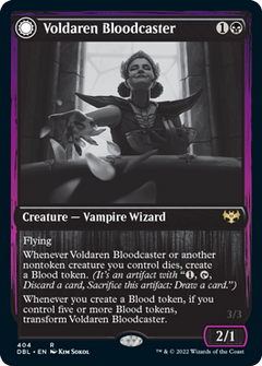 Voldaren Bloodcaster // Bloodbat Summoner [Innistrad: Double Feature]-1