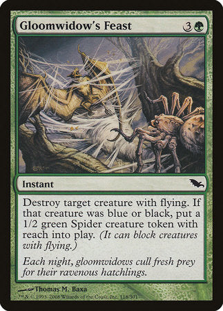 Gloomwidow's Feast [Shadowmoor]-1