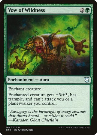 Vow of Wildness [Commander 2018]-1