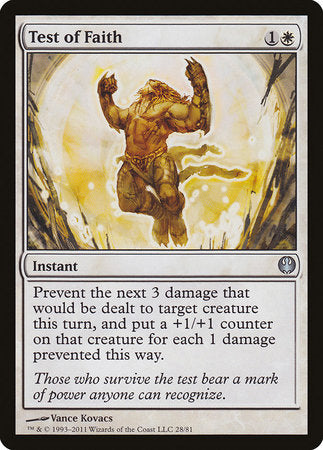 Test of Faith [Duel Decks: Knights vs. Dragons]-1