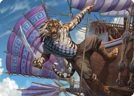 Jedit Ojanen, Mercenary Art Card [Dominaria United Art Series]-1