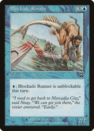 Blockade Runner [Mercadian Masques]-1