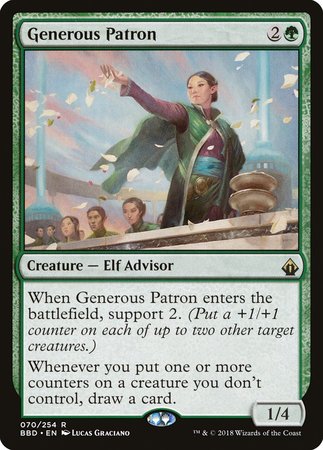 Generous Patron [Battlebond]-1