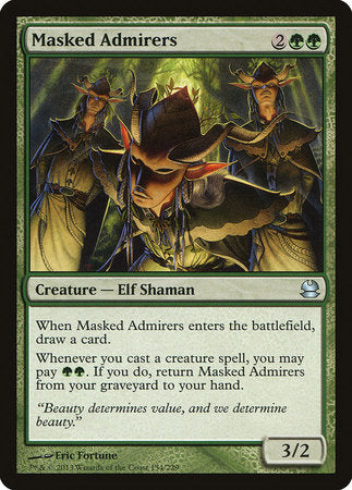 Masked Admirers [Modern Masters]-1