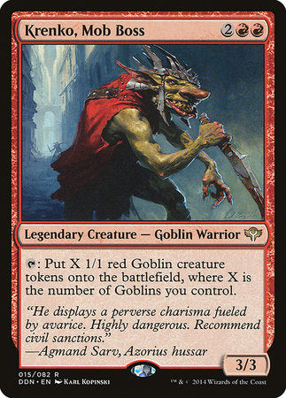 Krenko, Mob Boss [Duel Decks: Speed vs. Cunning]-1
