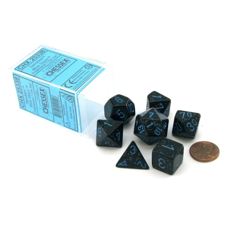 CHX 25338 Speckled Blue Stars 7-Die Set-1
