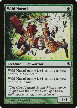 Wild Nacatl [Duel Decks: Ajani vs. Nicol Bolas]-1