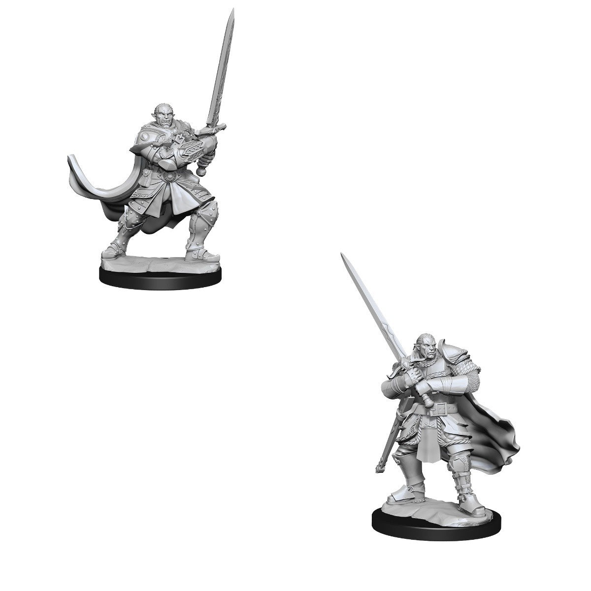 D&D Nolzurs Marvelous Unpainted Miniatures Half-Orc Paladin Male-1