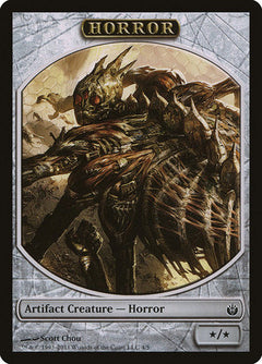 Horror Token [Mirrodin Besieged Tokens]-1