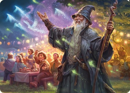 Gandalf, Friend of the Shire Art Card [The Lord of the Rings: Tales of Middle-earth Art Series]-1