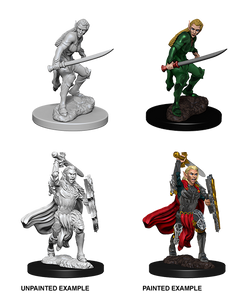 D&D Nolzurs Marvelous Unpainted Miniatures Female Elf Fighter-1