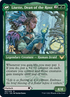 Valentin, Dean of the Vein // Lisette, Dean of the Root [Strixhaven: School of Mages Prerelease Promos]-2