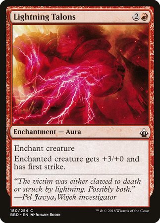 Lightning Talons [Battlebond]-1