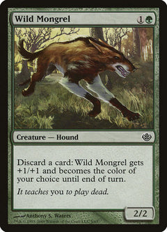 Wild Mongrel [Duel Decks: Garruk vs. Liliana]-1