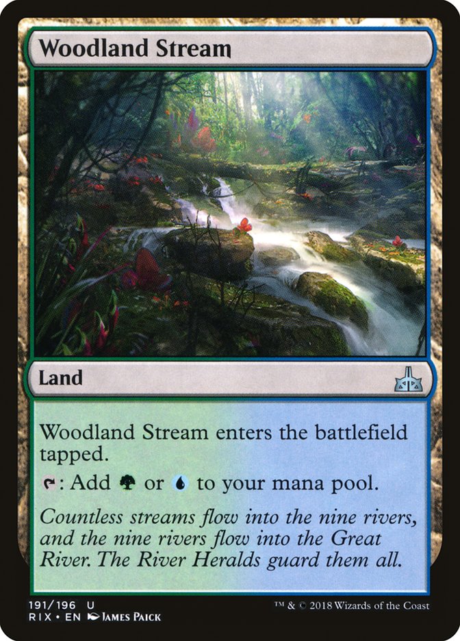 Woodland Stream [Rivals of Ixalan]-1