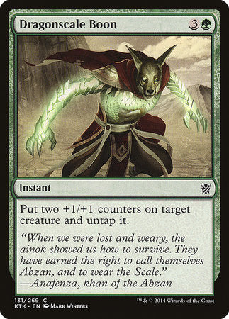 Dragonscale Boon [Khans of Tarkir]-1