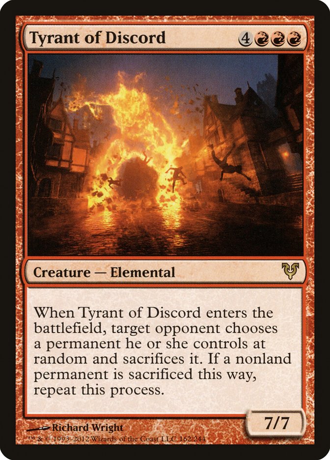 Tyrant of Discord [Avacyn Restored]-1