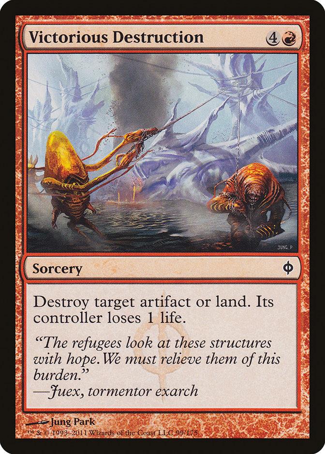 Victorious Destruction [New Phyrexia]-1