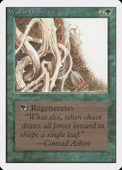 Wall of Brambles [Unlimited Edition]-1