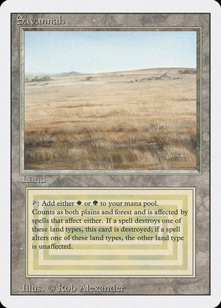 Savannah [Revised Edition]-1