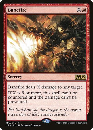 Banefire [Core Set 2019]-1
