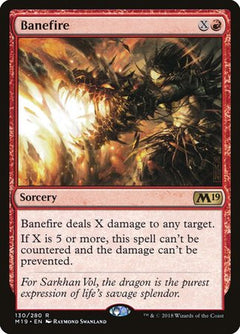 Banefire [Core Set 2019]-1