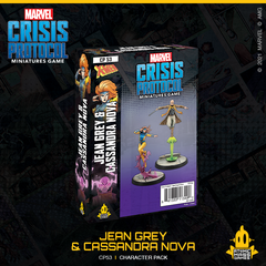 Marvel Crisis Protocol Miniatures Game Jean Grey & Cassandra Nova-1