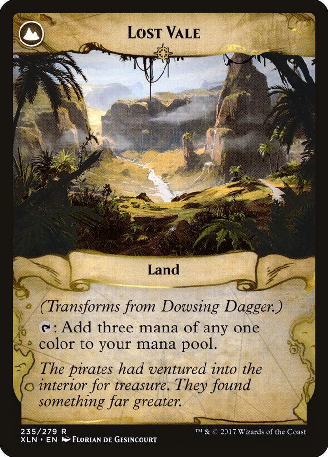 Dowsing Dagger // Lost Vale [Ixalan]-2