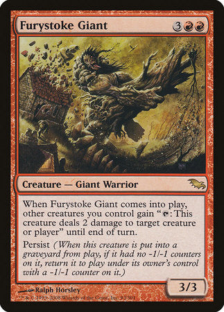 Furystoke Giant [Shadowmoor]-1