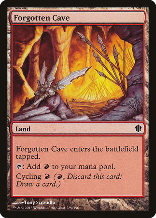 Forgotten Cave [Commander 2013]