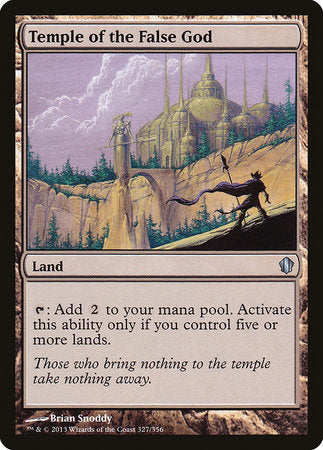 Temple of the False God [Commander 2013]-1