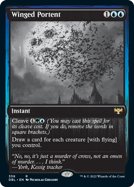 Winged Portent [Innistrad: Double Feature]-1