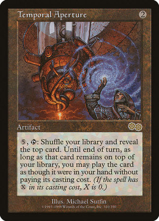 Temporal Aperture [Urza's Saga]-1