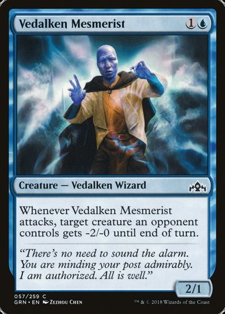 Vedalken Mesmerist [Guilds of Ravnica]-1