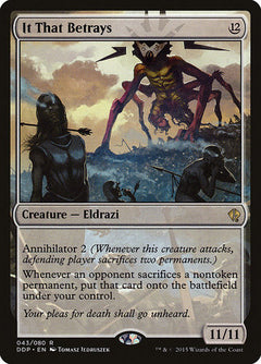 It That Betrays [Duel Decks: Zendikar vs. Eldrazi]-1