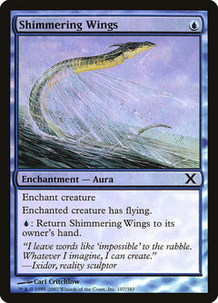 Shimmering Wings (Premium Foil) [Tenth Edition]-1