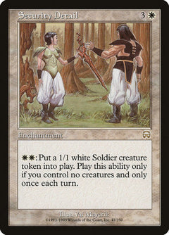 Security Detail [Mercadian Masques]-1