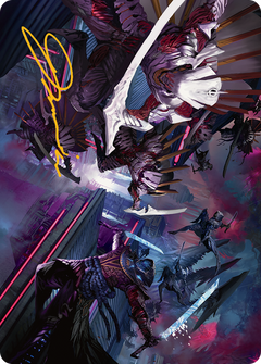 Invasion of Kamigawa Art Card (Gold-Stamped Signature) [March of the Machine Art Series]-1