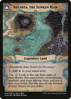 Search for Azcanta // Azcanta, the Sunken Ruin (Buy-A-Box) [Ixalan Treasure Chest]-2