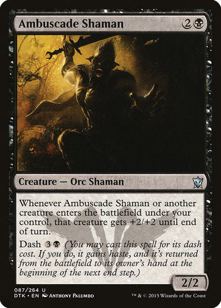 Ambuscade Shaman [Dragons of Tarkir]-1