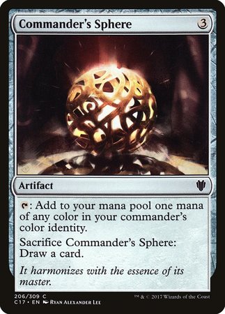 Commander's Sphere [Commander 2017]-1