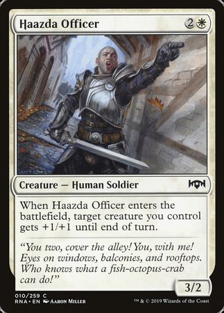 Haazda Officer [Ravnica Allegiance]-1