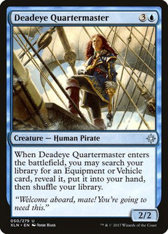 Deadeye Quartermaster [Ixalan]-1