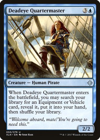 Deadeye Quartermaster [Ixalan]-1